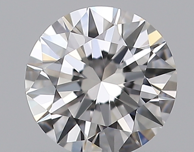 0.43 CaratD-VVS2 EX Cut Round Diamond