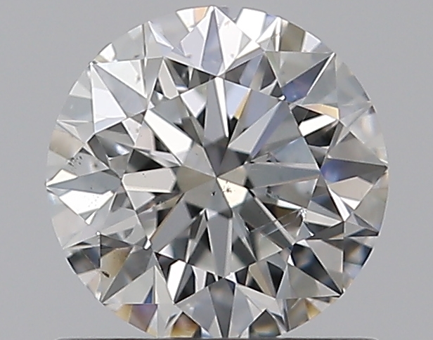 0.71 CaratE-SI2 EX Cut Round Diamond