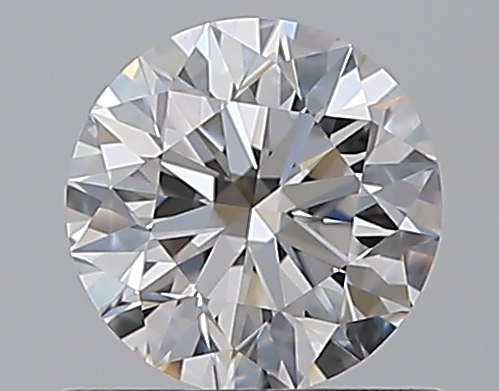 0.73 CaratD-VVS1 EX Cut Round Diamond
