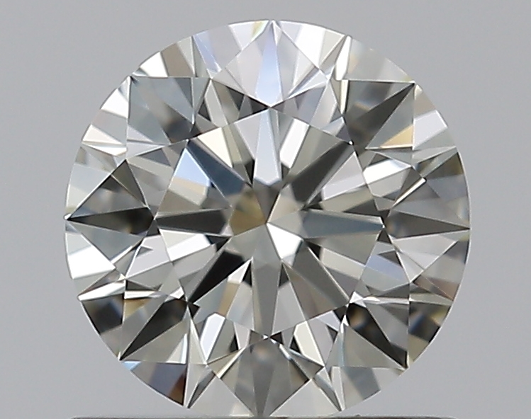 0.81 CaratK-VVS1 EX Cut Round Diamond