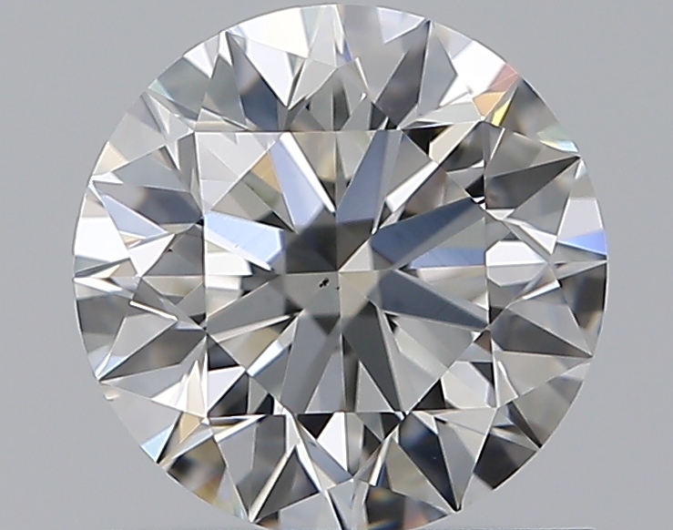 0.9 CaratH-VS2 EX Cut Round Diamond