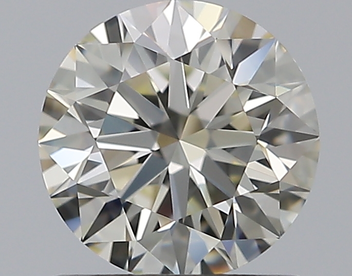 0.9 CaratL-IF EX Cut Round Diamond