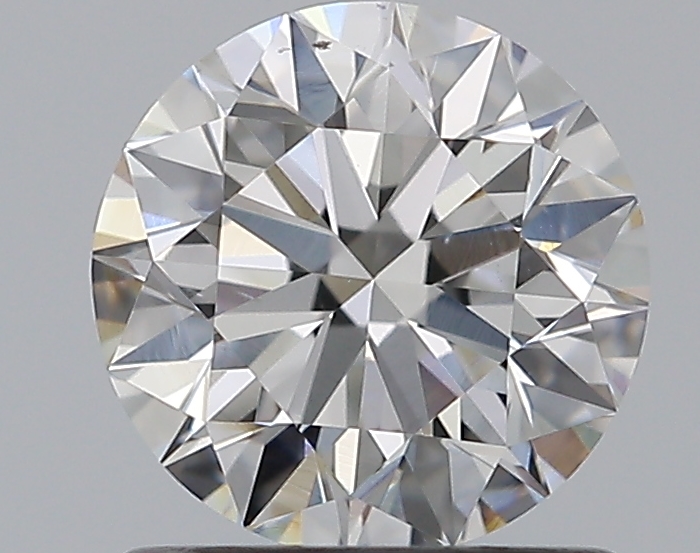 0.96 CaratF-VS2 EX Cut Round Diamond