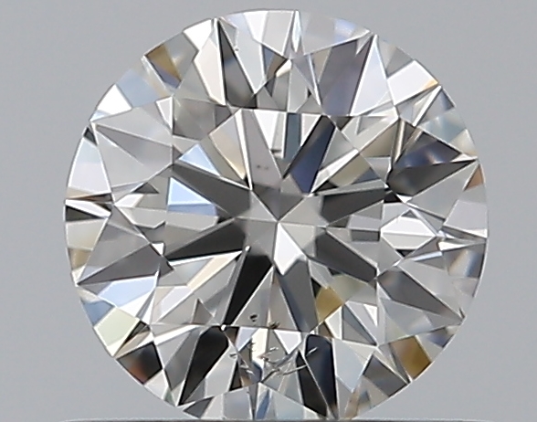0.53 CaratI-SI2 EX Cut Round Diamond
