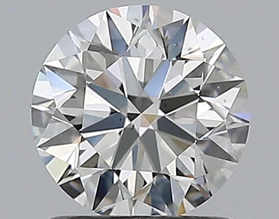 0.96 CaratI-VS2 EX Cut Round Diamond