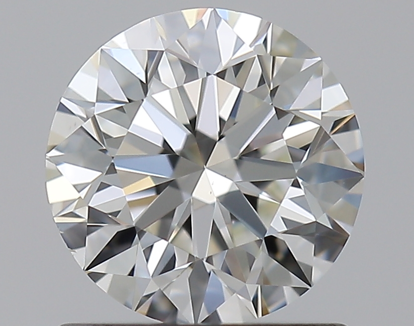0.9 CaratH-VS2 EX Cut Round Diamond