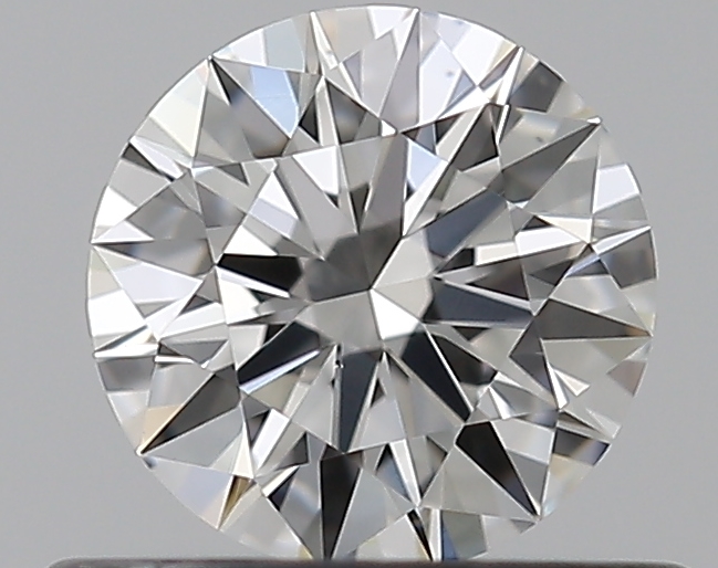 0.5 CaratF-VS1 EX Cut Round Diamond