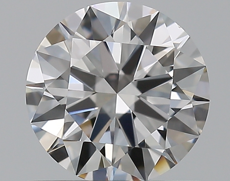 0.75 CaratE-VS1 EX Cut Round Diamond