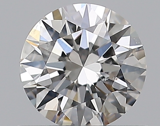 0.5 CaratF-SI2 EX Cut Round Diamond