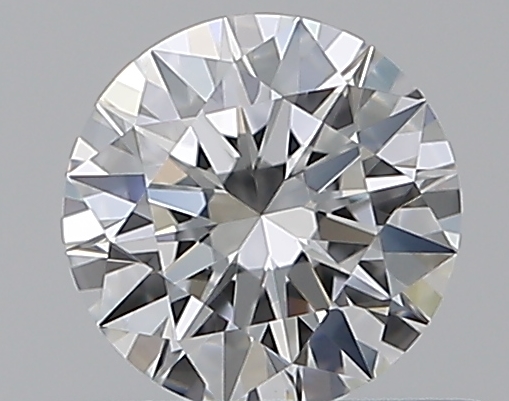 0.5 CaratF-VS1 EX Cut Round Diamond