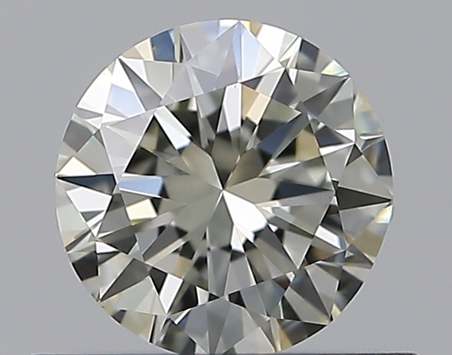 0.5 CaratL-VS1 VG Cut Round Diamond