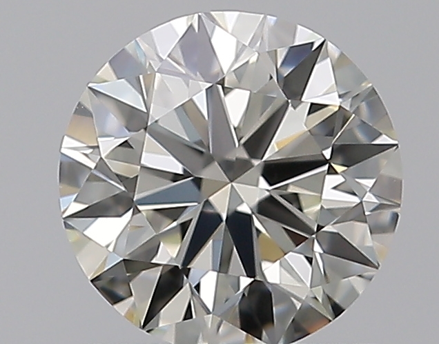 0.76 CaratJ-VS1 EX Cut Round Diamond