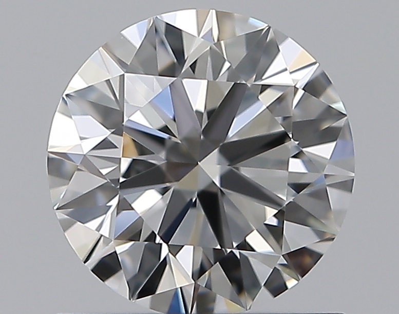 0.9 CaratF-VVS2 EX Cut Round Diamond