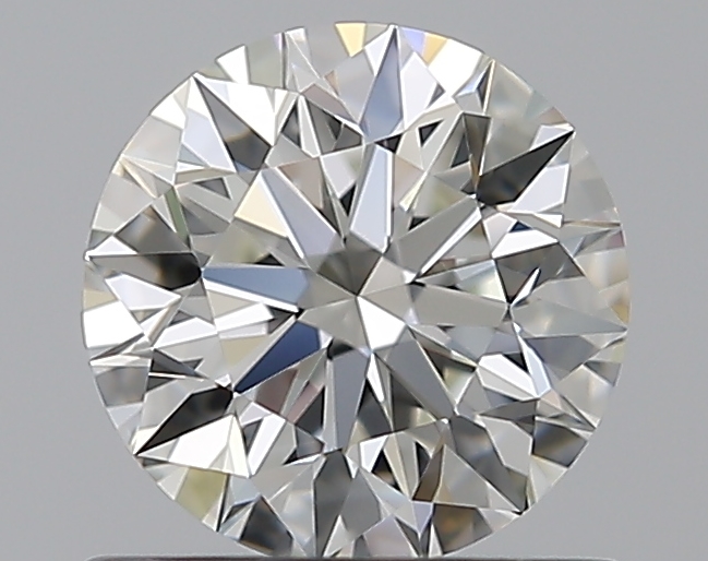 0.77 CaratH-VVS2 EX Cut Round Diamond
