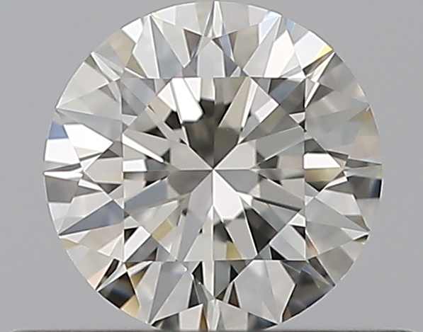 0.41 CaratJ-VVS2 EX Cut Round Diamond