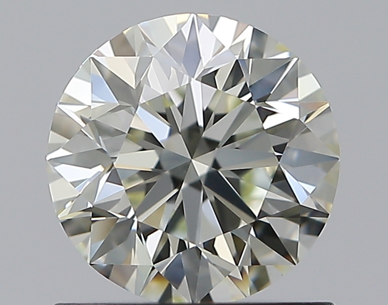 0.9 CaratL-VS1 EX Cut Round Diamond