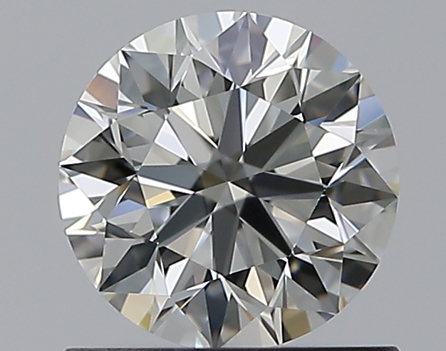 0.83 CaratI-VVS1 EX Cut Round Diamond