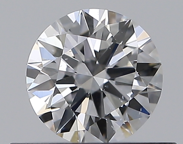 0.39 CaratE-SI1 EX Cut Round Diamond