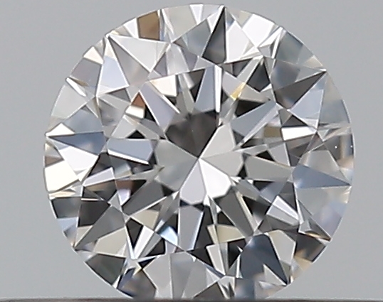 0.3 CaratD-VS2 EX Cut Round Diamond