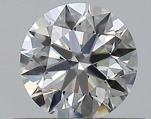 0.47 CaratK-VVS2 EX Cut Round Diamond