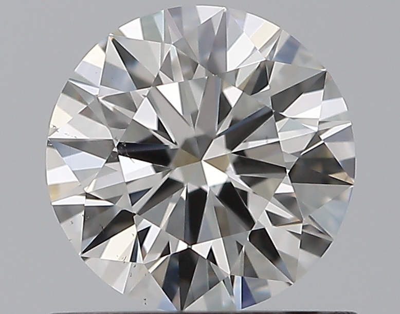 0.75 CaratH-VS2 EX Cut Round Diamond