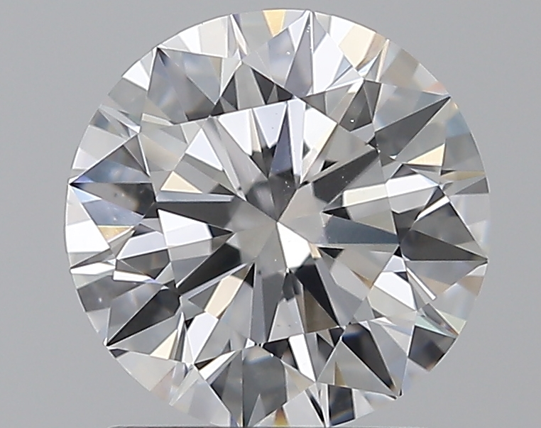 1.52 CaratD-VS2 EX Cut Round Diamond