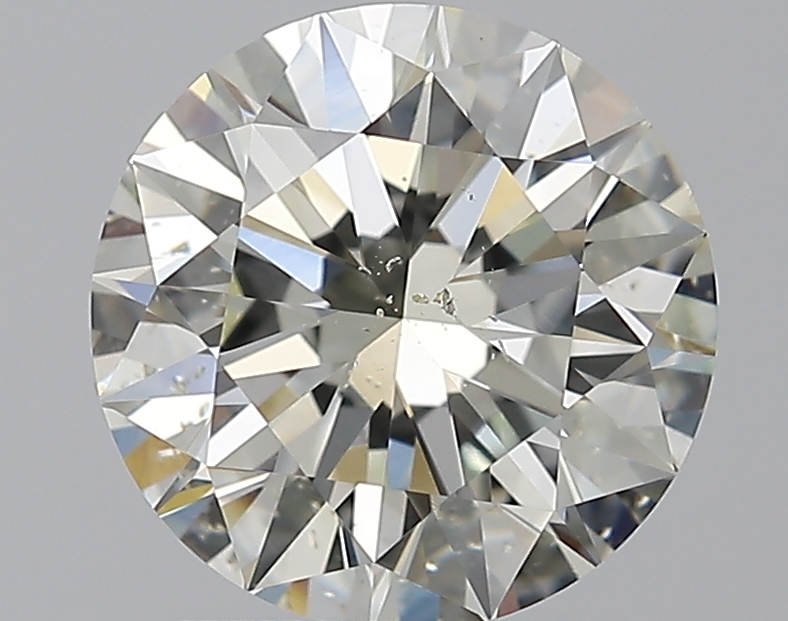 1.79 CaratK-SI2 EX Cut Round Diamond