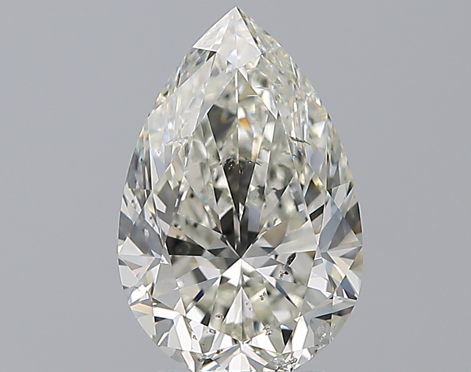 2.41 CaratJ-SI2 - Cut Pear Diamond
