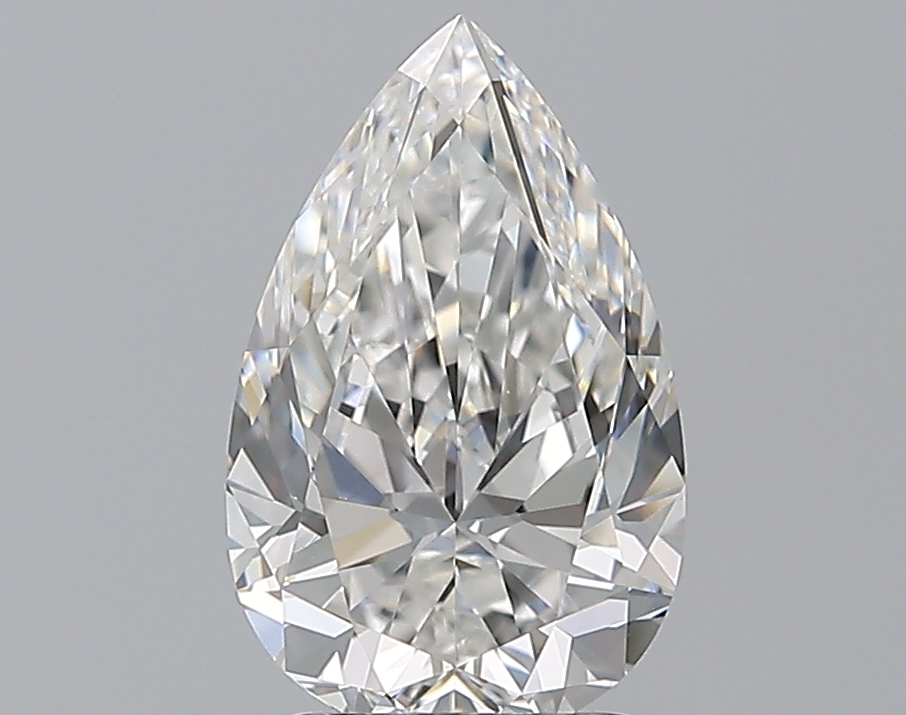 2.01 CaratF-VVS2 - Cut Pear Diamond