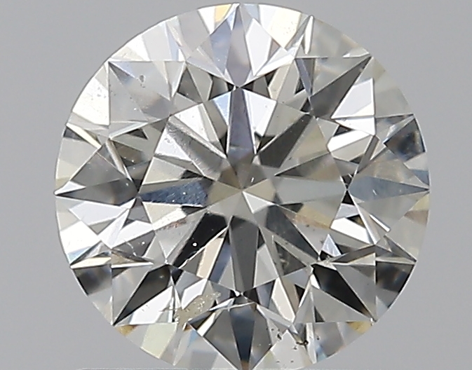 1 CaratJ-SI2 EX Cut Round Diamond