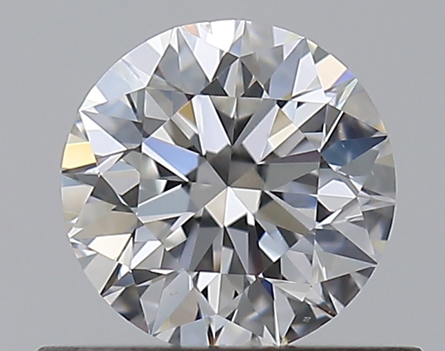 0.5 CaratF-SI2 EX Cut Round Diamond
