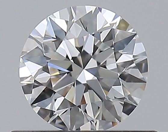 0.5 CaratF-VS1 EX Cut Round Diamond