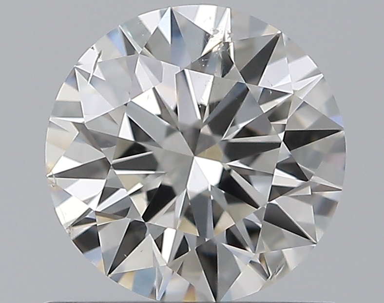 0.7 CaratF-SI2 EX Cut Round Diamond