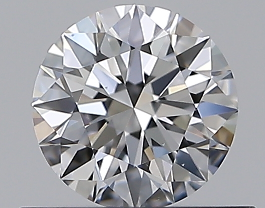 0.5 CaratE-VS2 EX Cut Round Diamond