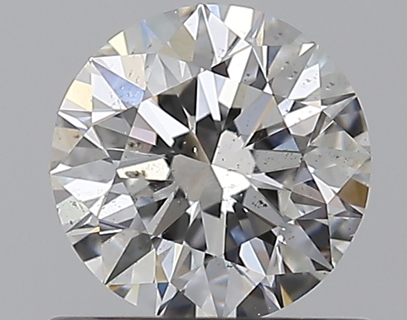 0.7 CaratF-SI2 EX Cut Round Diamond