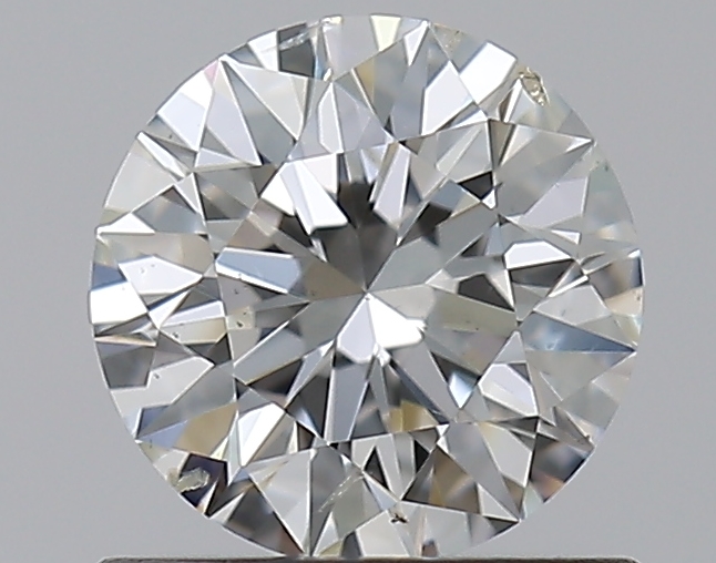 0.8 CaratH-SI2 EX Cut Round Diamond