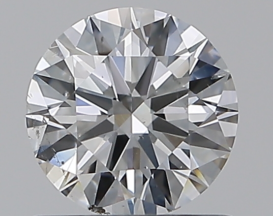 0.81 CaratF-SI2 EX Cut Round Diamond