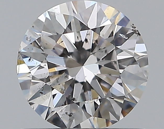 0.7 CaratE-SI2 EX Cut Round Diamond