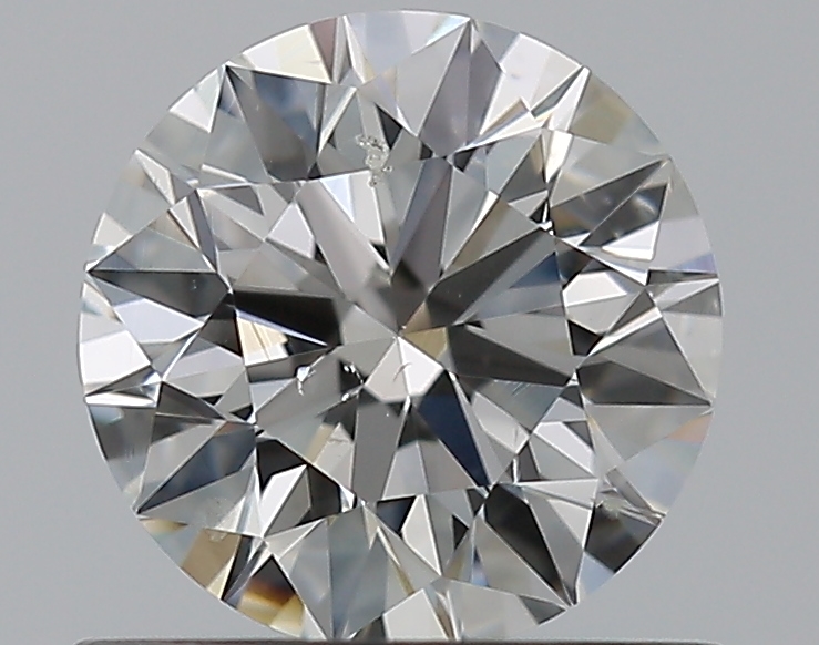 0.75 CaratH-SI2 EX Cut Round Diamond