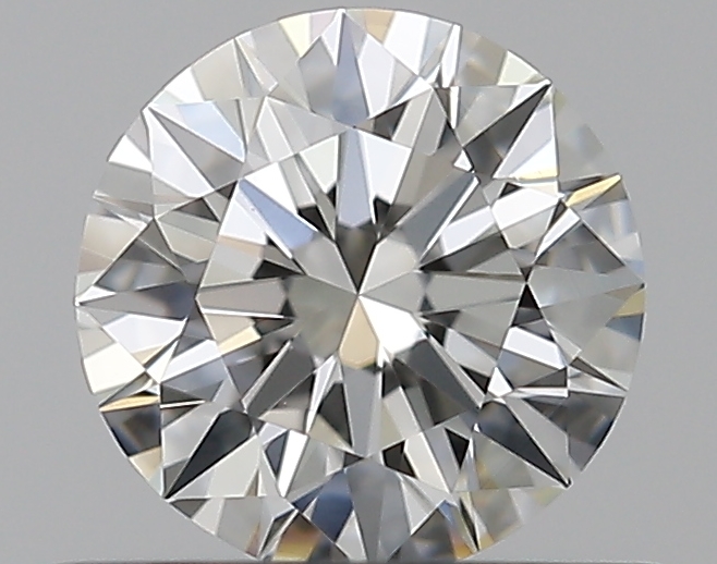 0.53 CaratH-VVS2 EX Cut Round Diamond