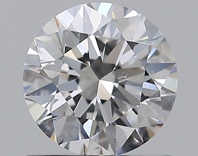 0.9 CaratD-SI1 EX Cut Round Diamond