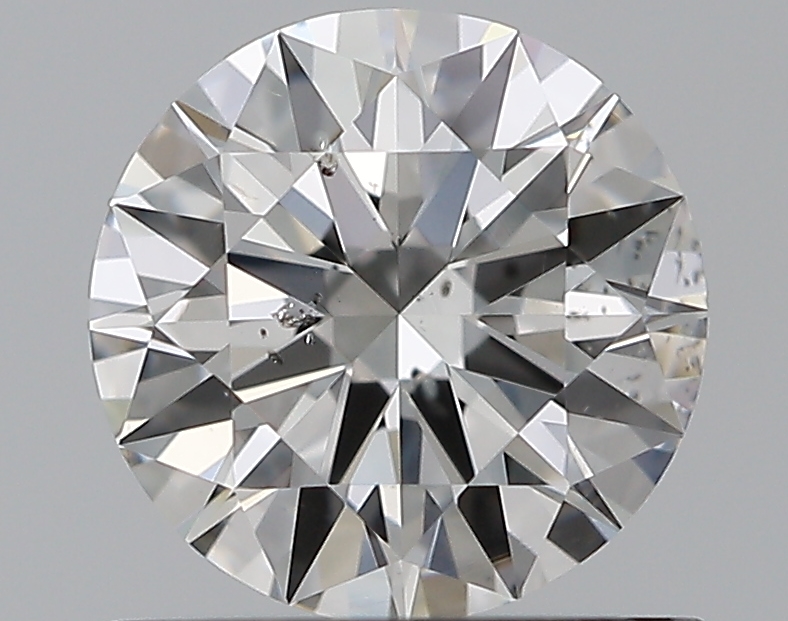 0.81 CaratF-SI2 EX Cut Round Diamond