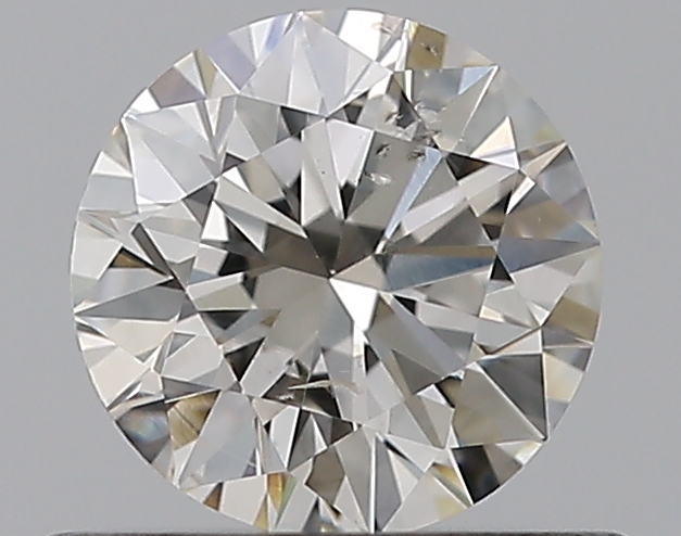 0.58 CaratI-SI2 EX Cut Round Diamond