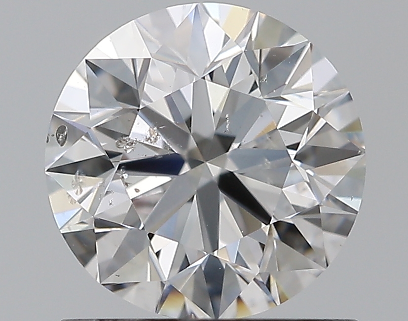 1 CaratF-SI2 EX Cut Round Diamond