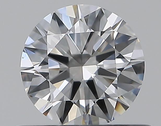 0.5 CaratF-VS1 EX Cut Round Diamond