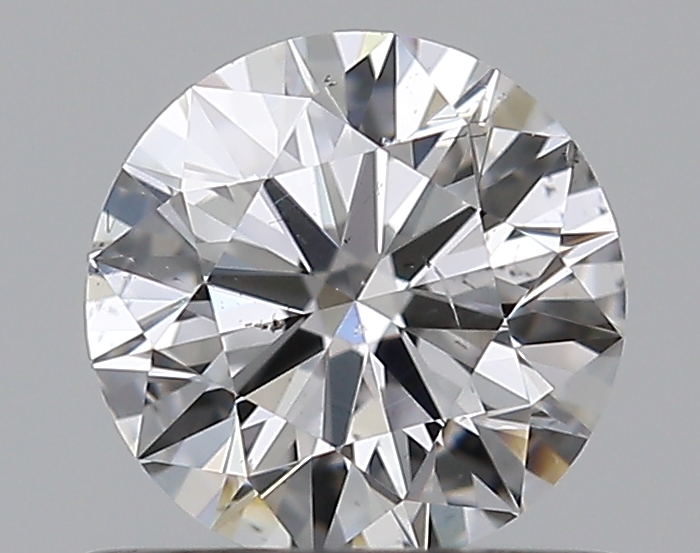 0.46 CaratE-SI1 EX Cut Round Diamond