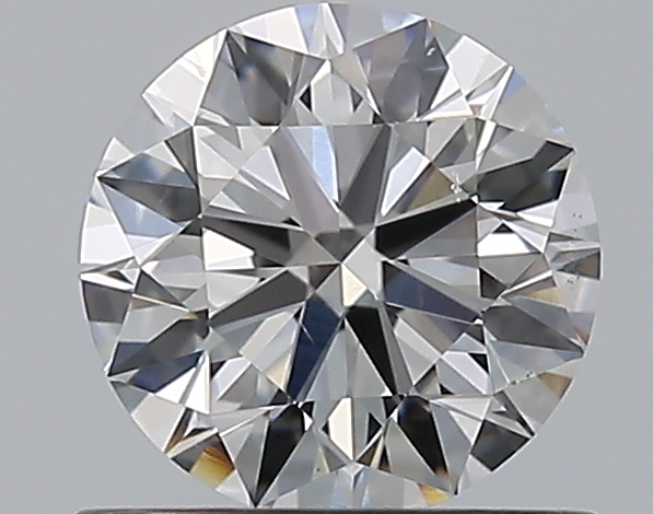 0.76 CaratE-SI1 EX Cut Round Diamond
