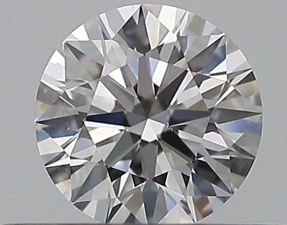 0.35 CaratD-VS2 EX Cut Round Diamond