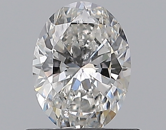 0.65 CaratF-SI2 - Cut Oval Diamond