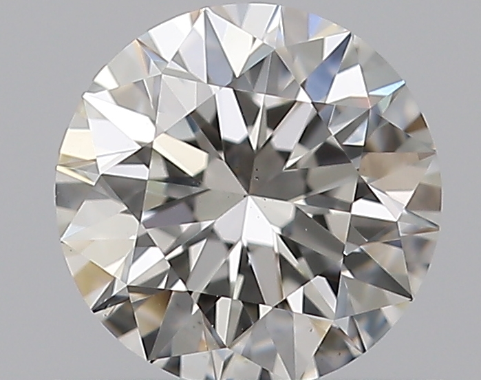 0.61 CaratI-SI1 EX Cut Round Diamond